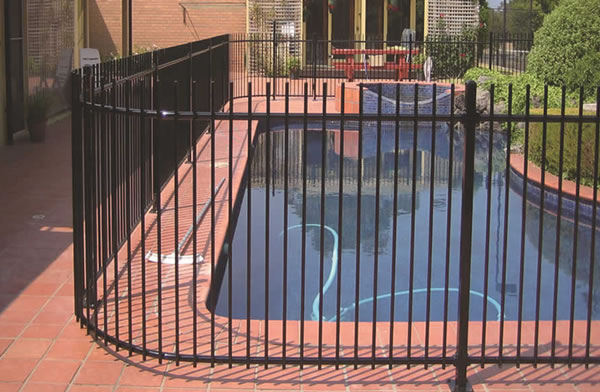 Pool Safety Metal Fencing